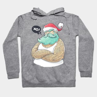 Modern Santa Claus Hoodie